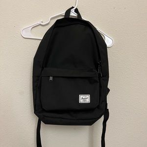 herschel black backpack